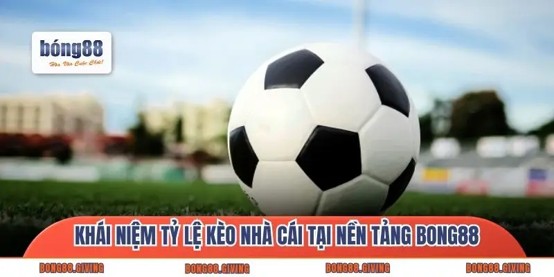 Khái niệm tỷ lệ kèo nhà cái tại nền tảng Bong88